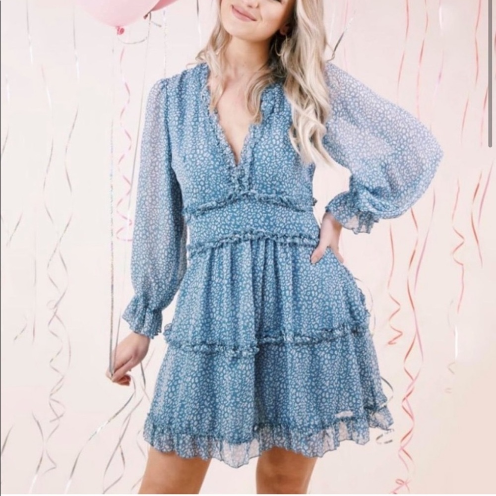 Backless Boho Dress - Picture 2 of 3